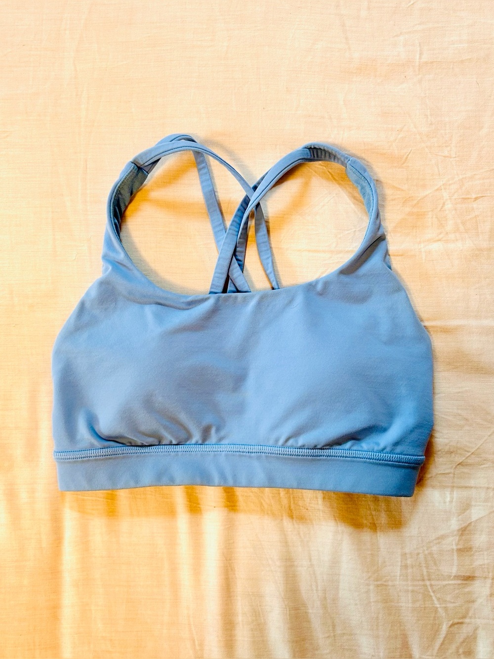lululemon athletica Light Blue Energy Sports Bra